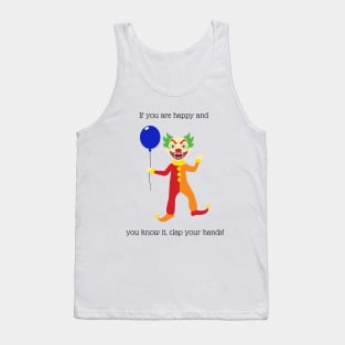 If you are happy and you know it nursery rhyme Tank Top